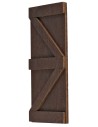 Puerta de madera estructura en 'Z' cm 4x9 h para belén Mondo Presepi