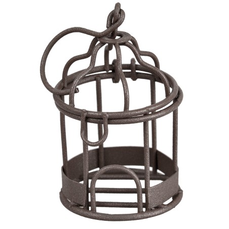 Openable metal cage with top hook Ø 3.4 x 5.7 h