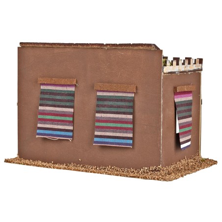 Arabian palace with columns and arches, cm 28x19.5x19 h for nativity scene