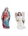 Annunciazione alla Vergine Maria in resina – Serie 10 cm statue