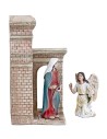 Anunciación a la Virgen María en resina – Serie 10 cm estatuas