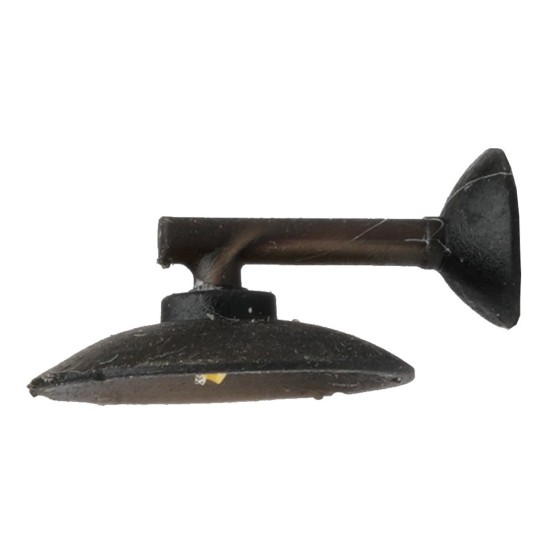 Wall lantern with 2 cm plate 12V.