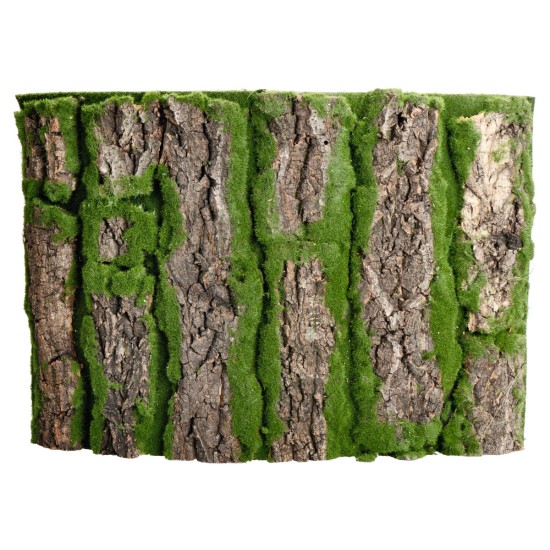 Alfombra de musgo con corteza cm 49x33,5x1 h