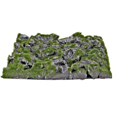 Tappeto a roccia con muschio cm 30x30x2,5