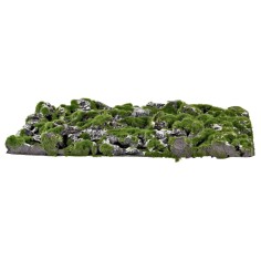 Tappeto a roccia con muschio cm 50x30x2,5 2