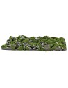 Tappeto a roccia con muschio cm 50x30x2,5 per presepe Mondo