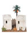 Arab house with towers cm 12x7x12 h.