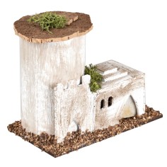 Arab house with tower cm 12x7x10 h. 2