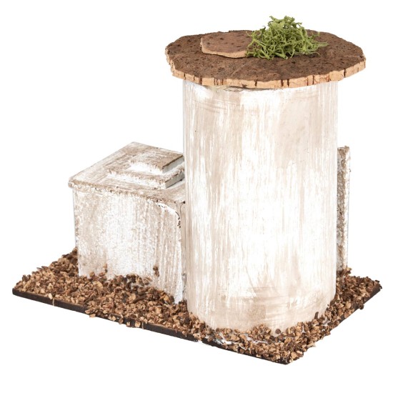 Arab house with tower cm 12x7x10 h.