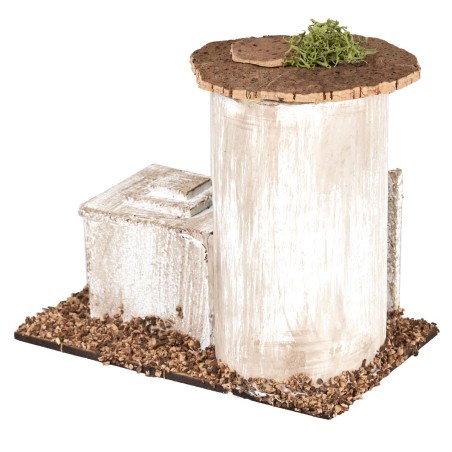 Casa araba con torre cm 12x7x10 h. 