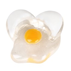 Broken egg in resin 1.5x1.5x0.7 h