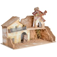 Presepe di campagna cm 33x18x22 h 2