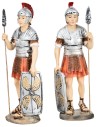 Conjunto de soldados romanos en resina de 15 cm para belén Mondo Presepi