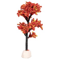 Albero con foglie autunnali altezza 12 cm 2