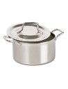 Metal pot with lid 2.7 Ø
