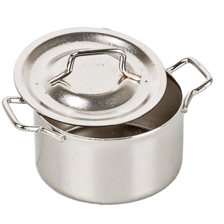 Olla de metal 1.5 cm para belén Mondo Presepi