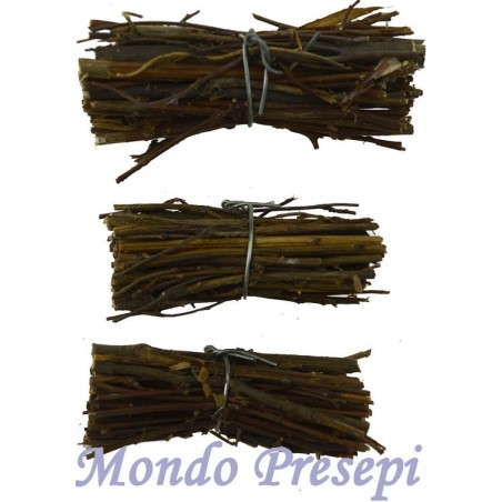 Set 3 fascine cm 5-6 Mondo Presepi