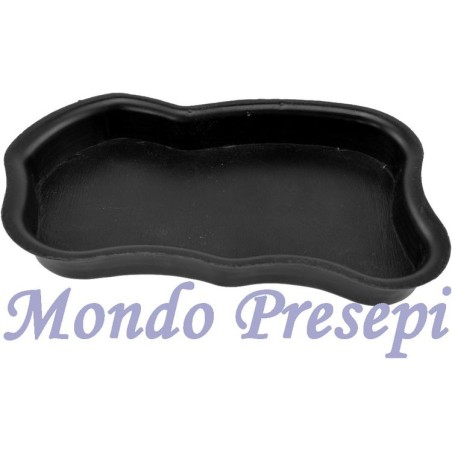 Estanque para belén hecho a mano en pvc cm 7,5x12x1 h