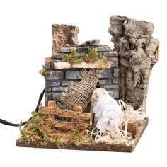 Pecora in movimento per statue da 15 cm per presepe Mondo 2