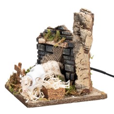 Pecora in movimento per statue da 15 cm per presepe Mondo