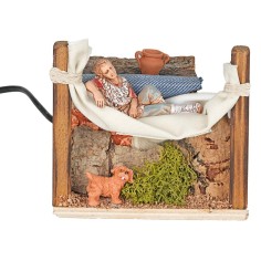 Sleeper on moving hammock series 10 cm Landi Moranduzzo