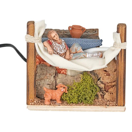 Sleeper on moving hammock series 10 cm Landi Moranduzzo