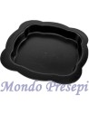 Estanque de PVC para pesebre de 9x9x1 cm h