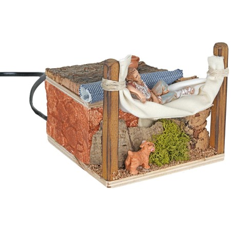 Sleeper on moving hammock series 10 cm Landi Moranduzzo