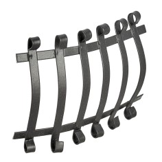 Semi-circular bulging railing various sizes: for Mondo nativity scene