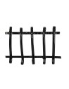 Ringhiera bombata per balcone cm 6x4,5 h.