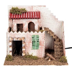 copy of Casa araba con torre cm 12x7x10 h.