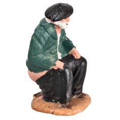Caganer in pvc per presepe serie 10 cm per presepe Mondo Presepi