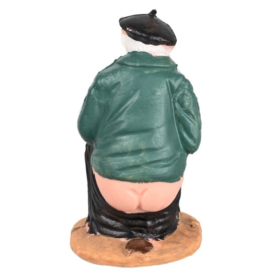 Caganer in pvc per presepe serie 10 cm per presepe Mondo Presepi