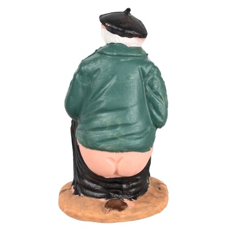 Caganer in pvc per presepe serie 10 cm per presepe Mondo Presepi
