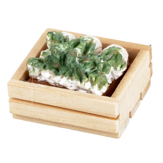 Cassetta in legno con finocchi h 3x2,1,9 cm