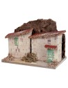 Casa por distancia h 10x6x7,5 cm para belén Mundo Pesebres