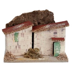 House for distance h 10x6x7.5 cm for nativity scene Mondo Presepi