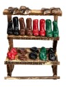 Cobbler's bench h 7.5x5x10 cm for nativity scene Mondo Presepi