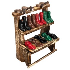 Cobbler's bench h 7.5x5x10 cm for nativity scene Mondo Presepi 2