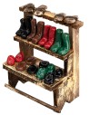 Banco del calzolaio h 7,5x5x10 cm per presepe Mondo Presepi