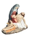 Pietà with Mary, Jesus, and little angel series 19 cm in resin