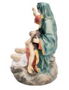 Pietà con Maria e Gesù serie 17 cm in resina