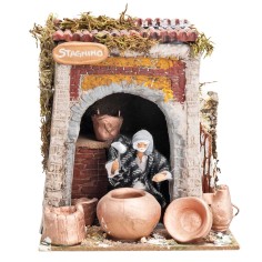 Stagnino 10 cm in movimento con luce funzionante cm 17x17x19 h