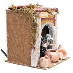 Stagnino 10 cm in movimento con luce funzionante cm 17x17x19 h 2