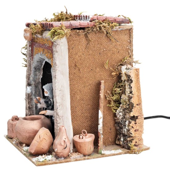 copy of Castagnaro 15 cm in movimento con luce funzionante cm