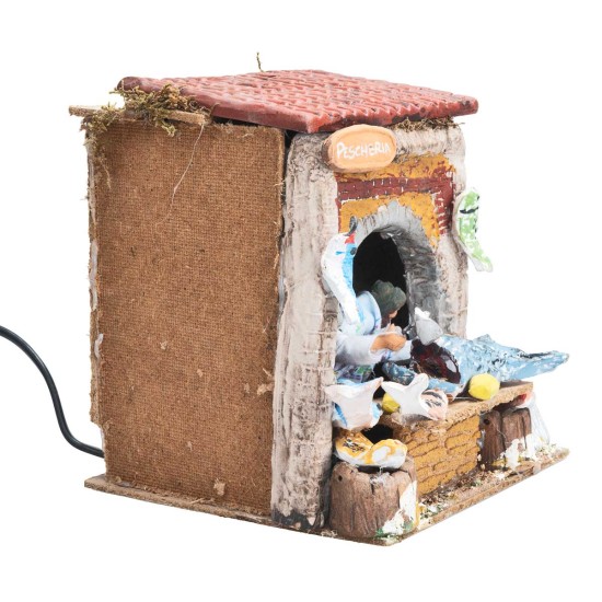 copy of Fishmonger 9 cm moving with working light for