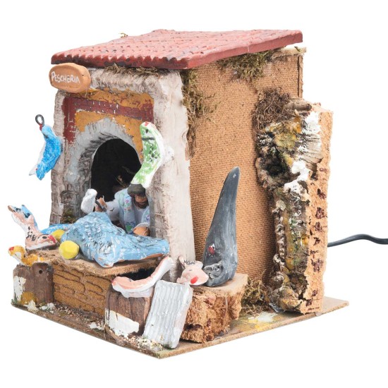 copy of Fishmonger 9 cm moving with working light for