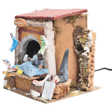 copy of Fishmonger 9 cm moving with working light for