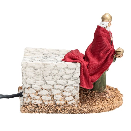 copy of Water carrier at the well in motion Landi 10 cm