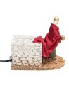 copy of Water carrier at the well in motion Landi 10 cm